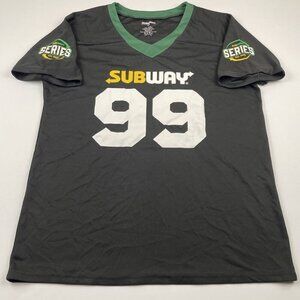 Subway Series Uniform Jersey Men’s L #99 Grand Slam Ham V-Neck Employee